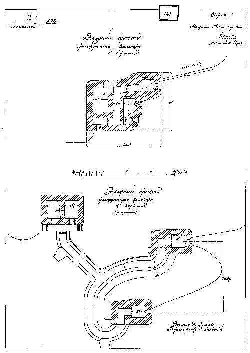 Plans for caponier