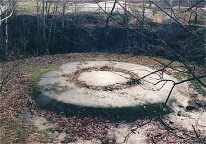 Emplacement for 305 mm gun, Mun I