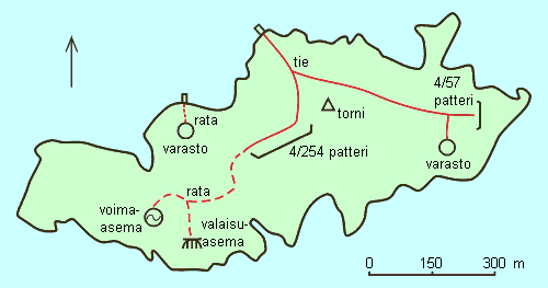 Itä-Villingin kartta